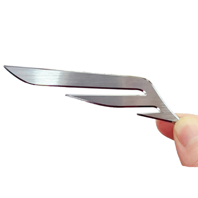 알루미늄 금속 사용자 지정 로고 사용자 지정 니켈 전기 형식 금속 표지